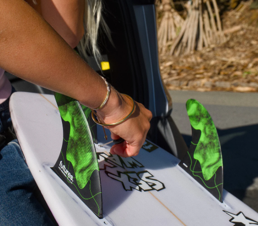 Futures Fins Jack Robinson Honeycomp Green (M) - Image 2