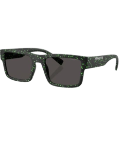 Arnette OMGEE Sunglasses Black / Gecko Green Splatter