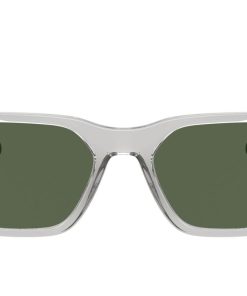 Alternative view of Arnette AN4372 28589A-57 Transparent Light Grey / Dark Green Polarised