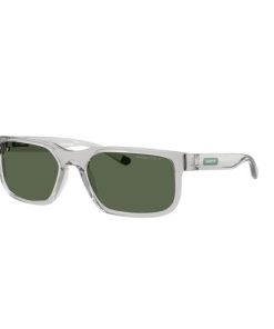 Arnette AN4372 28589A-57 Transparent Light Grey / Dark Green Polarised