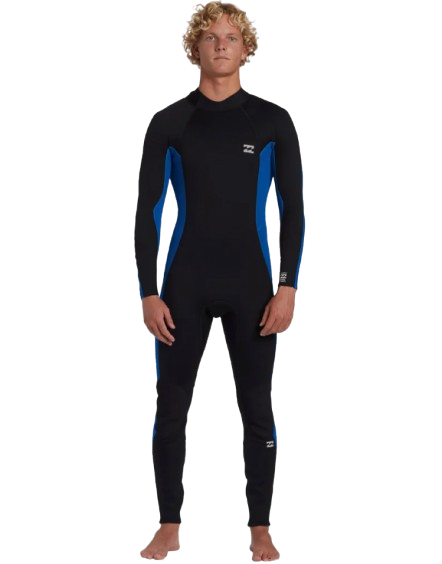 Billabong Mens 4/3mm Foil GBS Back Zip Wetsuit