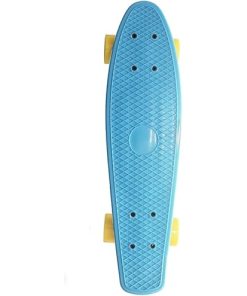 Surge Manic Chrome Skate Board (Blue)