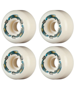 Powell Peralta Skateboard Wheels 56mm x 36mm Dragon Formula 97A V6 Shape Off White