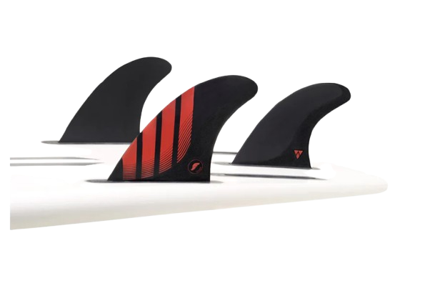 Futures Fins - P8 Alpha - Large (Carbon/Red) - Image 2