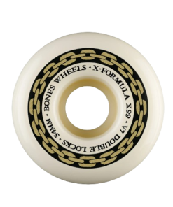 BONES WHEELS X-Formula Skateboard Wheels XF 54mm V7 DOUBLE LOCKS X99 4PK