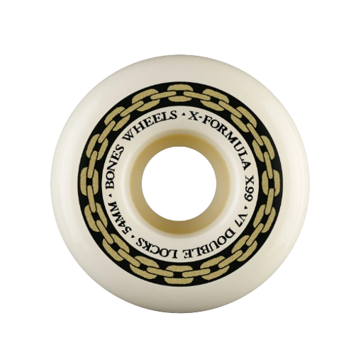 BONES WHEELS X-Formula Skateboard Wheels XF 54mm V7 DOUBLE LOCKS X99 4PK