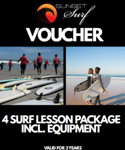 Voucher Lesson Package (4 Lessons) incl. Equipment