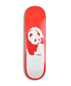 Enjoi Classic Panda R7 Skateboard Deck 8.5" – Red