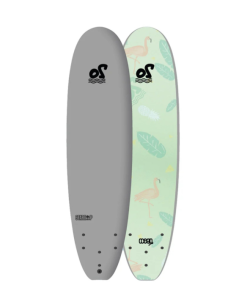 Ocean Storm - Start-Up Soft Top Surfboard 6'6" Grey