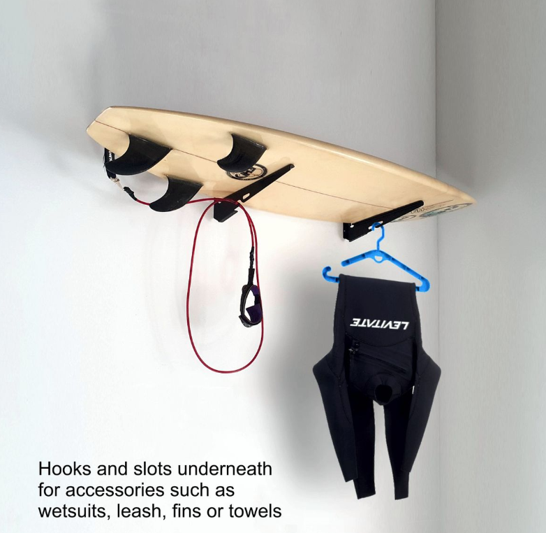 Surf Rack - Wall Mounted Surfboard Storage - Image 3