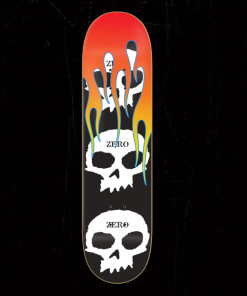 Zero 3 Skull with Flames