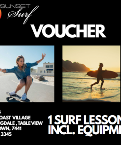 Voucher 1 Surf Lesson incl. Equipment
