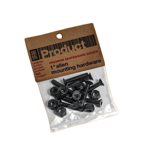 Superior Skateboard Allen Mounting Hardware 1"