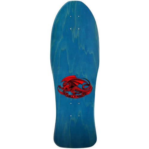 Powell Peralta Steve Caballero Chinese Dragon Reissue Skateboard Deck Aqua Foil - 10 x 30 - Image 2