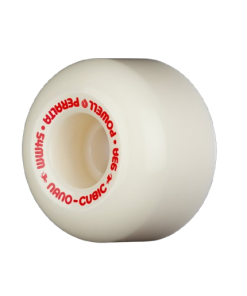 Powell Peralta Nano-Cubic Dragons 93A - Asymmetrical Shape - Medium Ride Patch - Offset Bearing - 54mm x 36mm 93A Skateboard Wheels 4pk