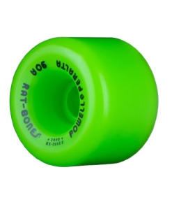 Powell Peralta Rat Bones Skateboard Wheels 60mm 90a - Green (4 pack)