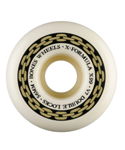 BONES WHEELS X-Formula Skateboard Wheels XF 56mm V7 DOUBLE LOCKS X99 4PK