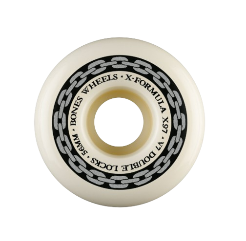 BONES WHEELS X-Formula Skateboard Wheels XF 56 V7 DOUBLE LOCKS X97 4PK