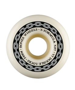 BONES WHEELS X-Formula Skateboard Wheels XF 54 V7 DOUBLE LOCKS X97 4PK