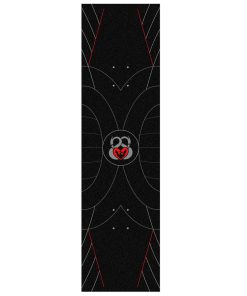 Powell Peralta Andy Anderson Theory Map Griptape Sheet 9" x 33" Black