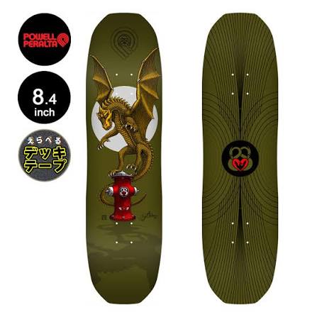 Powell Peralta Andy Anderson Hydrant Power Lines Top Graphic Skateboard Deck 8.4 - Image 2