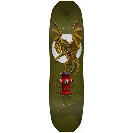 Powell Peralta Andy Anderson Hydrant Power Lines Top Graphic Skateboard Deck 8.4