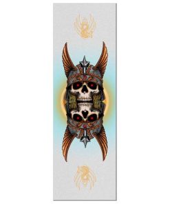 Powell Peralta Andy Anderson Skull Egg Grip Tape Sheet - 10.5 x 33 CLEAR
