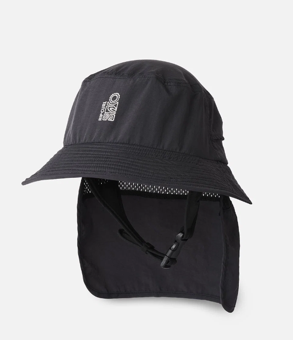 RipCurl S-Series Surf Hat Washed Black