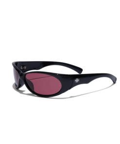 Ritual Vision Ritual Vision Demon Speed Sunglasses – Polished Black / Rust Polarized