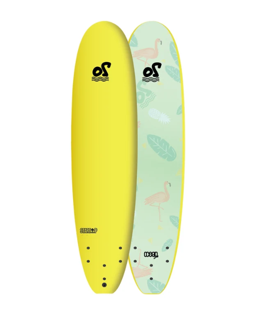 Ocean Storm - Start-Up Soft Top Surfboard 6" (Yellow)