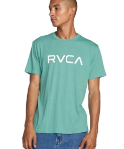 RVCA Men's Big RVCA Red Stitch T-Shirt