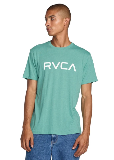 RVCA Men's Big RVCA Red Stitch T-Shirt
