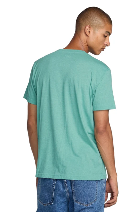 RVCA Men's Big RVCA Red Stitch T-Shirt - Image 2