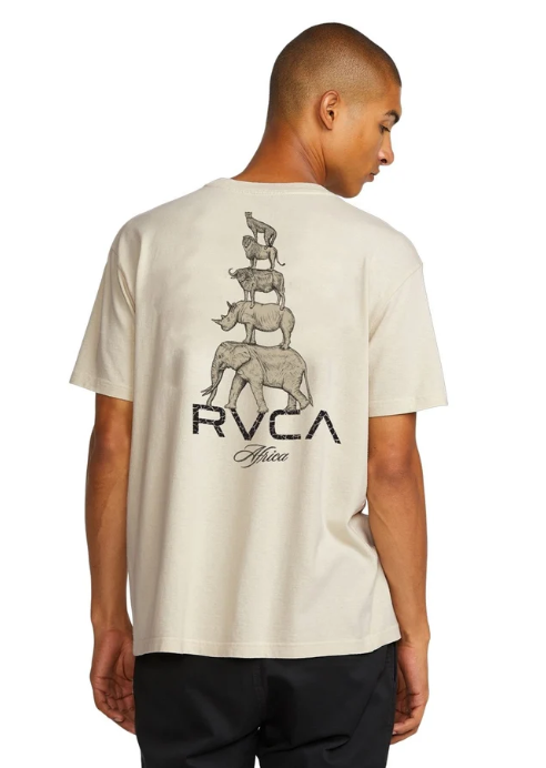 RVCA Men's Big 5 Stack T-Shirt - Image 2