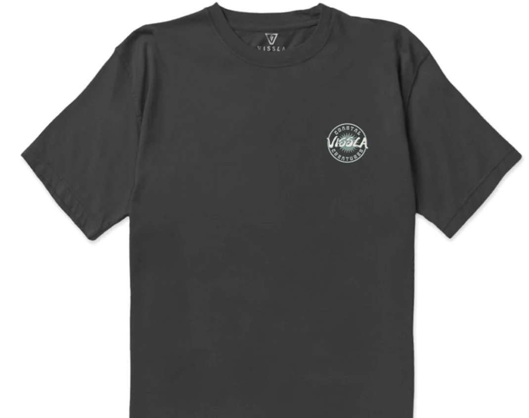 Vissla Coastal Creatures Tee (Phantom) - Image 2