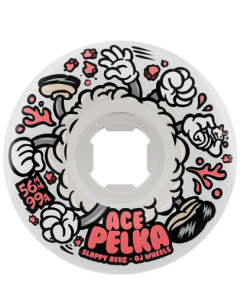 56mm Ace Pelka Elite Chubbies 99a OJ Skateboard Wheels