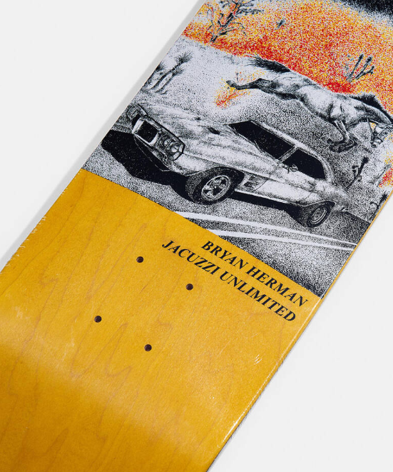 Jacuzzi Bryan Herman Fire Bird EX7 8.25" Skateboard Deck - Image 3