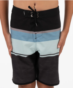 Boy's Lennox Scallop 16" Boardshorts Phantom