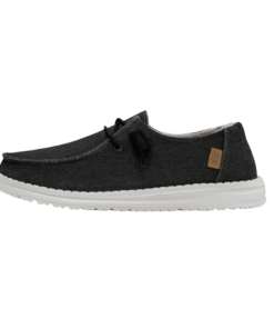 Womens Wendy Chambray Off Black