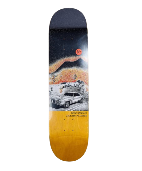 Jacuzzi Bryan Herman Fire Bird EX7 8.25" Skateboard Deck